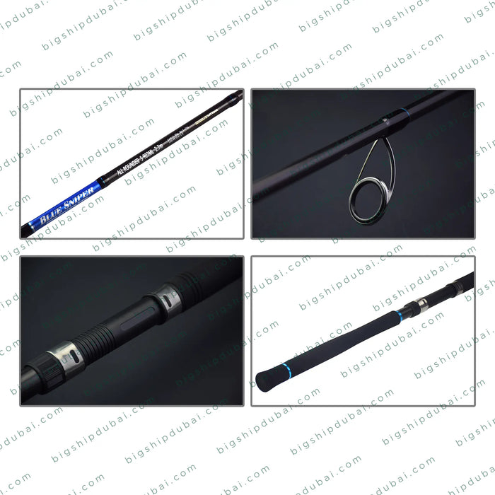 Heavy-duty fishing rod for kingfish – durable, high-performance design for casting and jigging.
