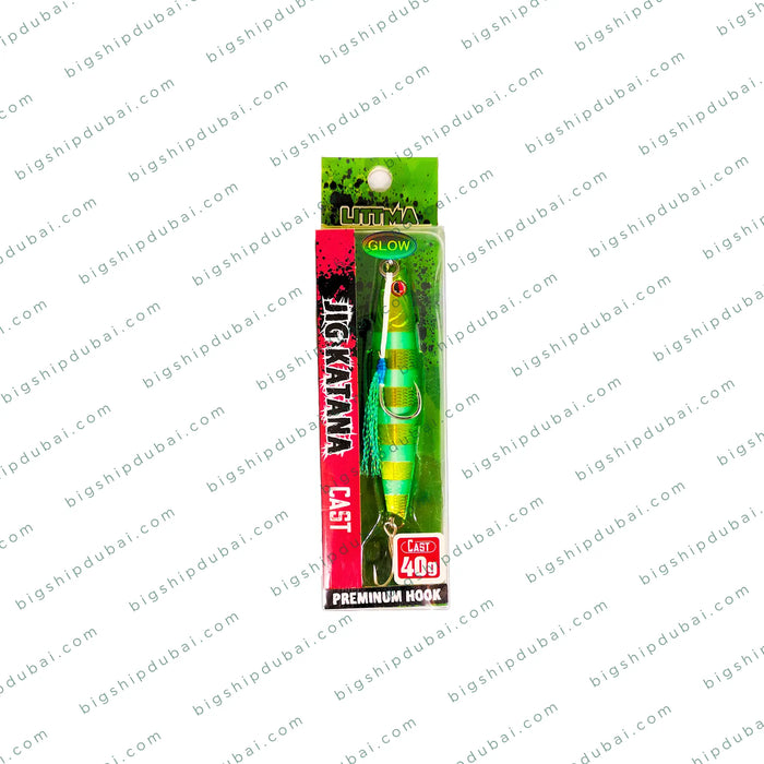 Proven fishing lures for kingfish ā jig and hard bait designed for maximum strikes and action.