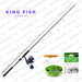 King Fish Combo #2 – Premium fishing rod, reel, line, and lures for ultimate saltwater fishing performance.