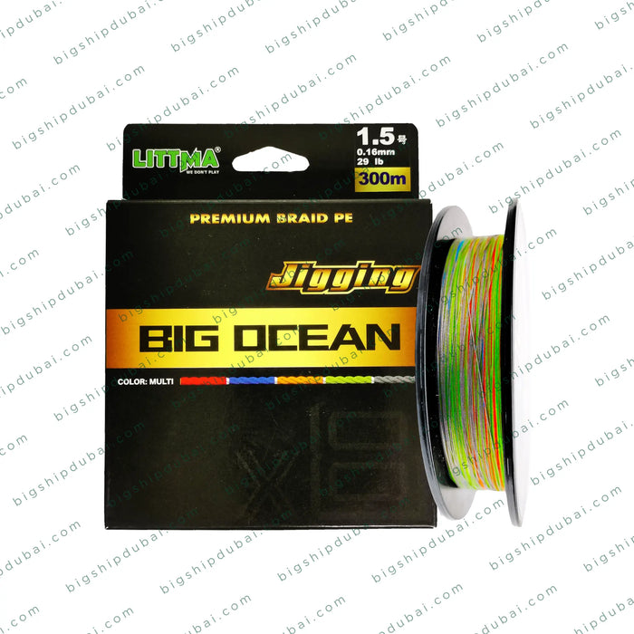 High-strength fishing line for saltwater fishing – superior abrasion resistance and knot strength for kingfish battles.