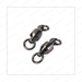 Durable LITTMA Ball Bearing Swivel with Two Solid Rings designed for ultra-smooth rotation and minimal line twist. Ideal for freshwater and saltwater fishing, enhancing lure action and providing reliable connections for various rigging setups.