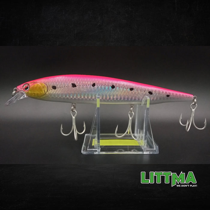 LITTMA Jerkbite Fishing Lure - Pink Silver