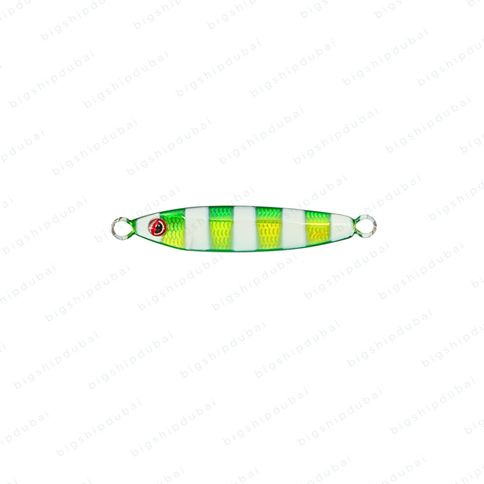 LITTMA Fishing Lure Jigs Katana Sardine Micro 14g - Zebra Green Gold