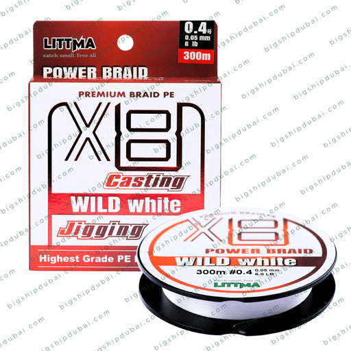 High-Performance LITTMA Braided Line 300m – Superior Strength & Sensitivity & Durable