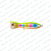 Colorful fishing lure on a white background with 'bigshipdubai.com' watermark.