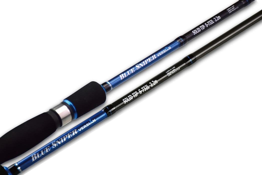 BLUE SNIPER Solid Tip Fishing Rod